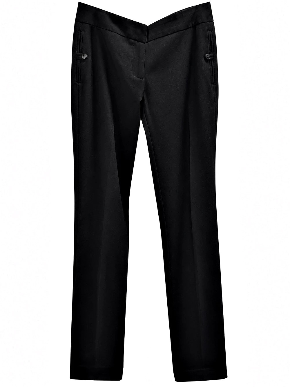 Heart Moon Star Straight Leg Pants in Black Size 2 Like New